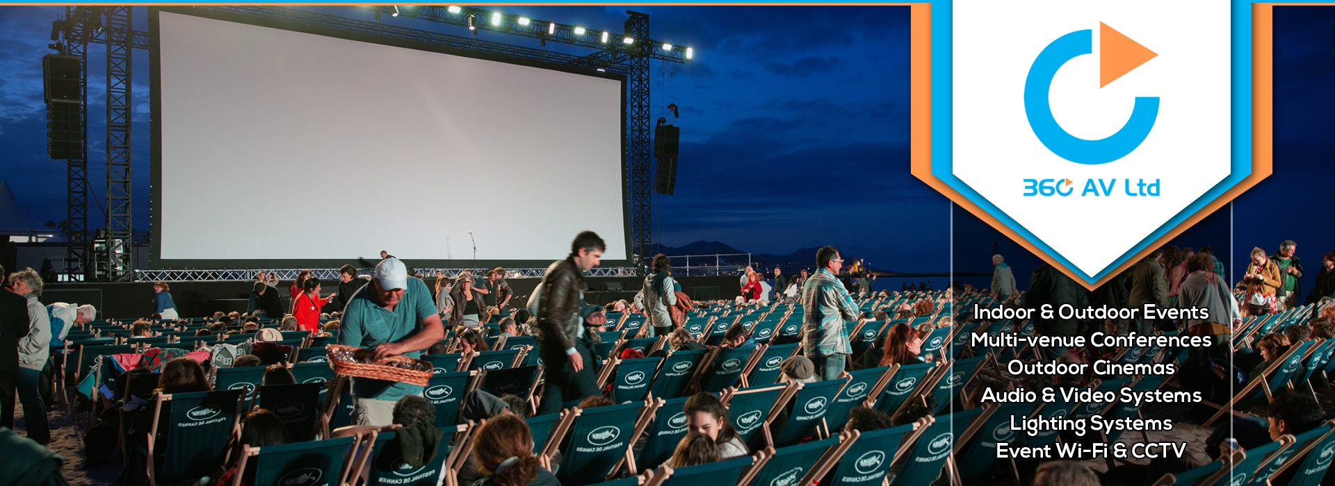 360 AV Ltd | Outdoor Cinema and Events