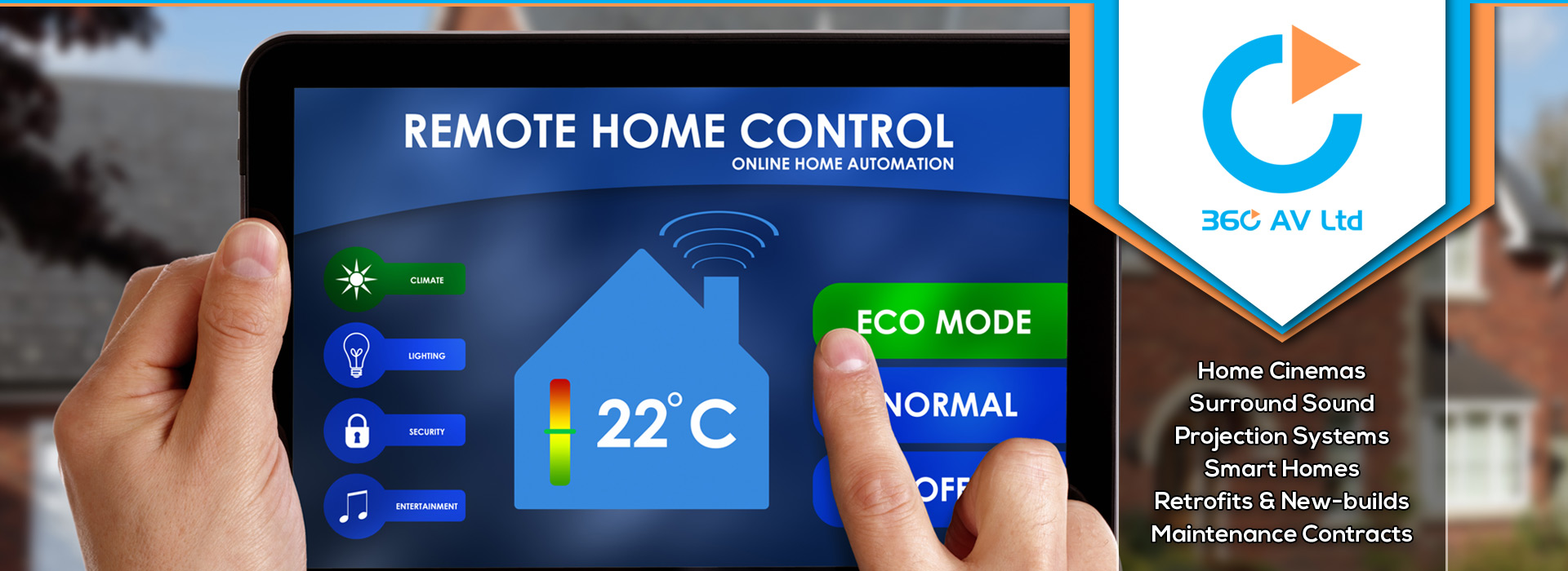 360 AV Ltd | Smart Home controlled by iPad